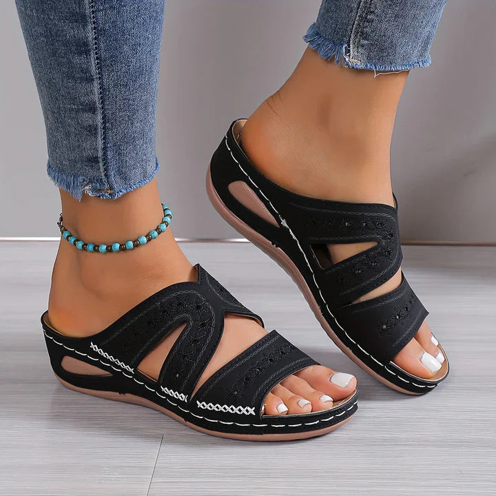 Alondra damen sandalen |ortopedicamente confortevole