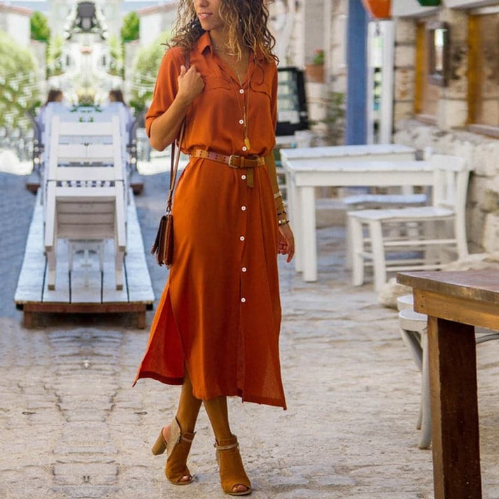 Lucie - elegante abito estivo con cintura