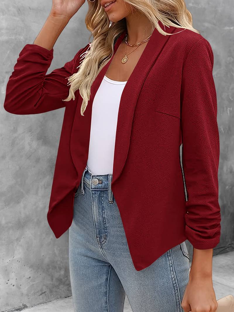 Isabella – elegante blazer aperto sul davanti