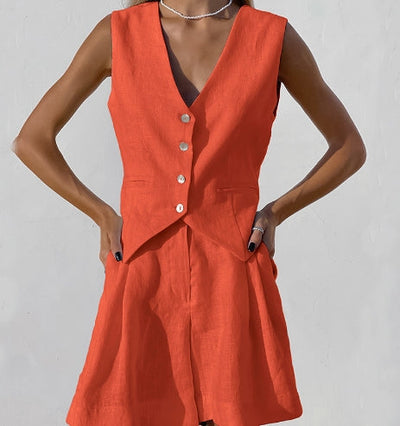 Completo due pezzi con gilet