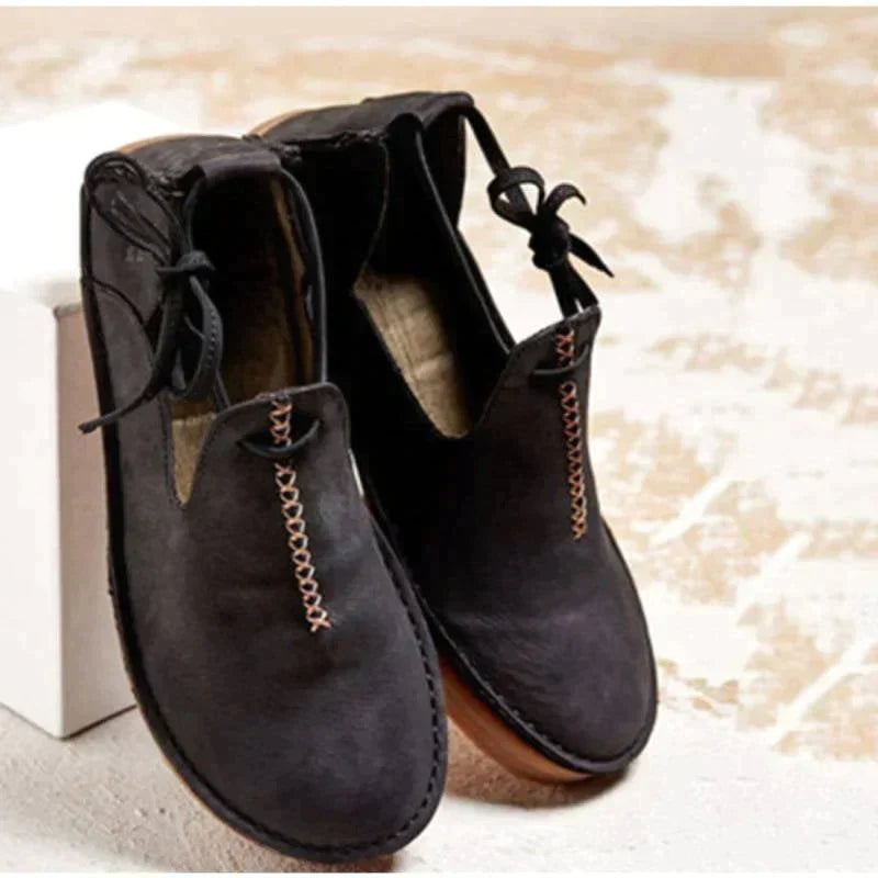 Annaa - scarpe in pelle alla moda per l'autunno
