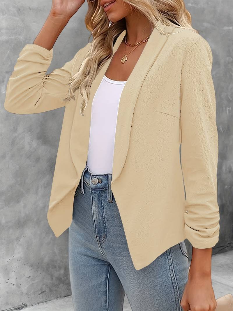 Isabella – elegante blazer aperto sul davanti