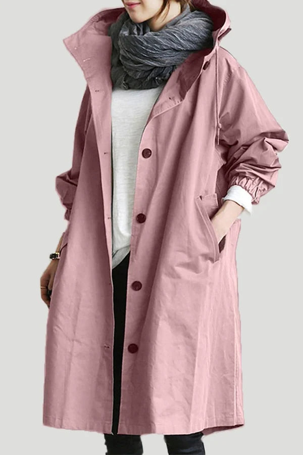 Impermeabile oversize con scudo urbano e trend setter