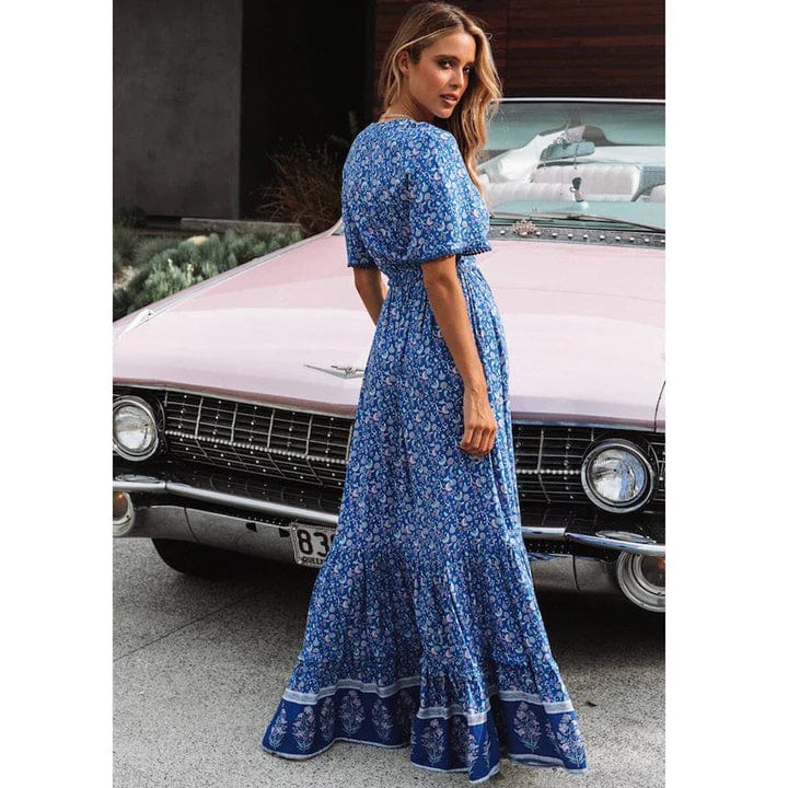 Abito floreale hippie chic | Aereo