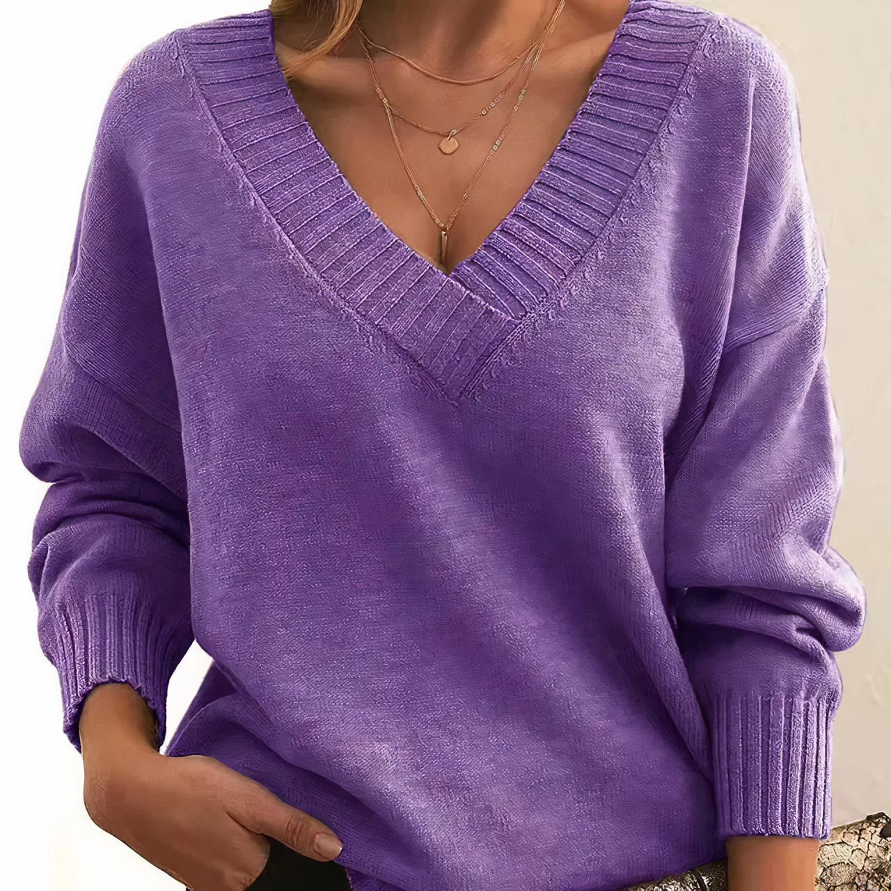 Maglia in cashmere alla moda - Autunno