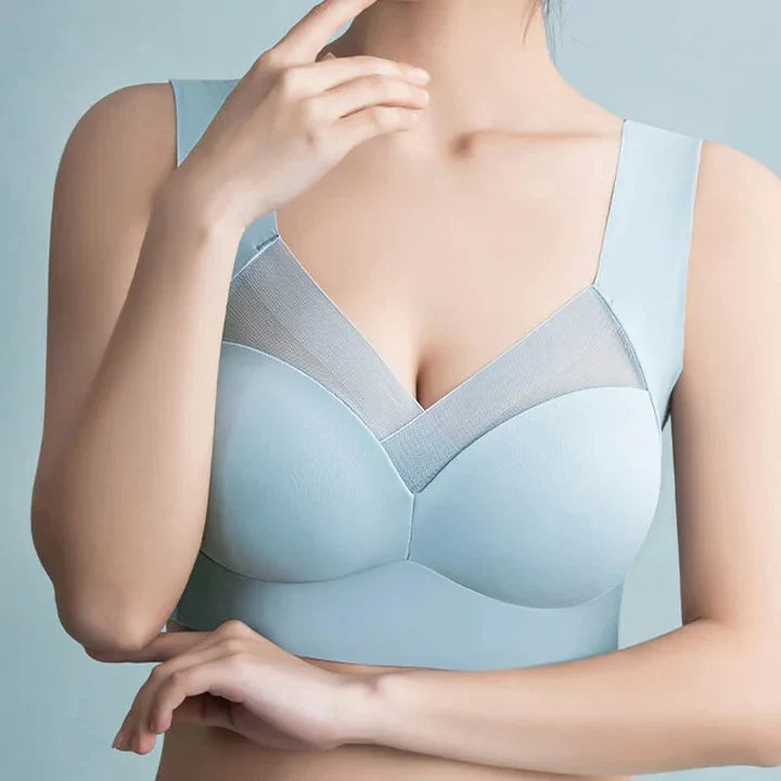 Reggiseno comfort blu - Lisa
