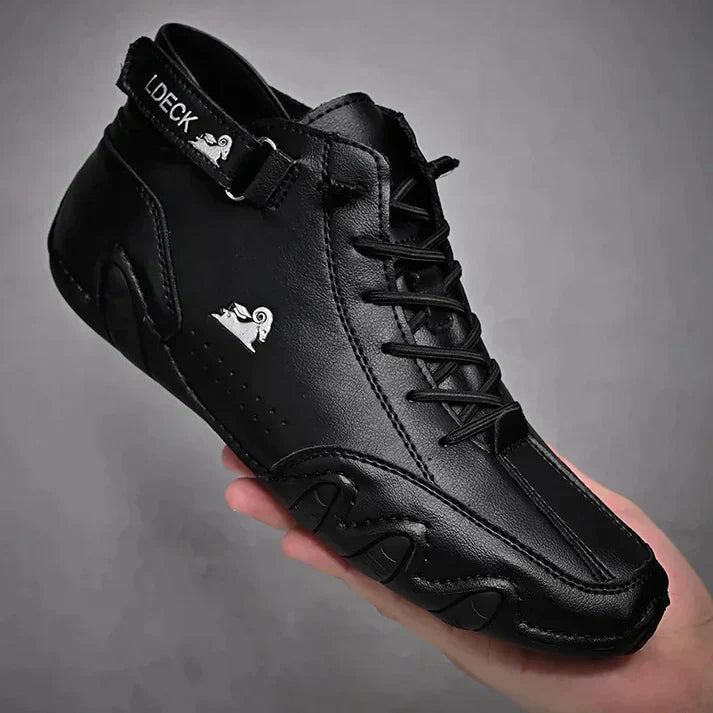 Scarpa - a piedi nudi antiscivolo ultra confortevole realizzata in vera pelle