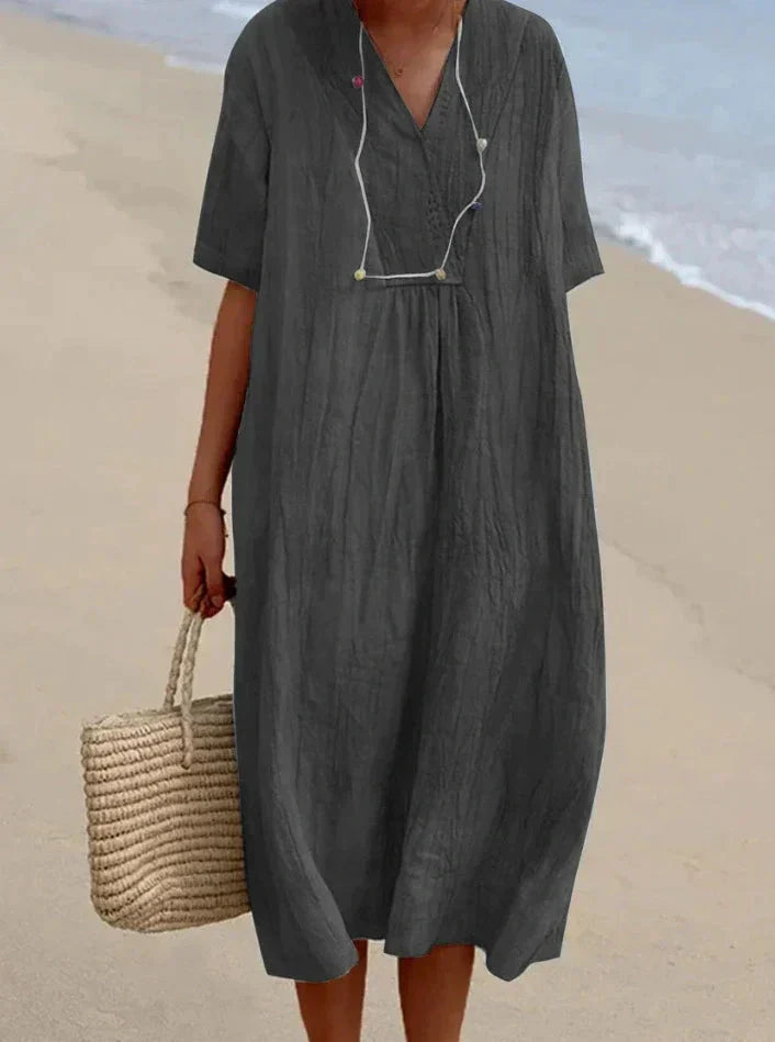 Luftiges sommerkleid im boho-stil –leggerezza e comodità