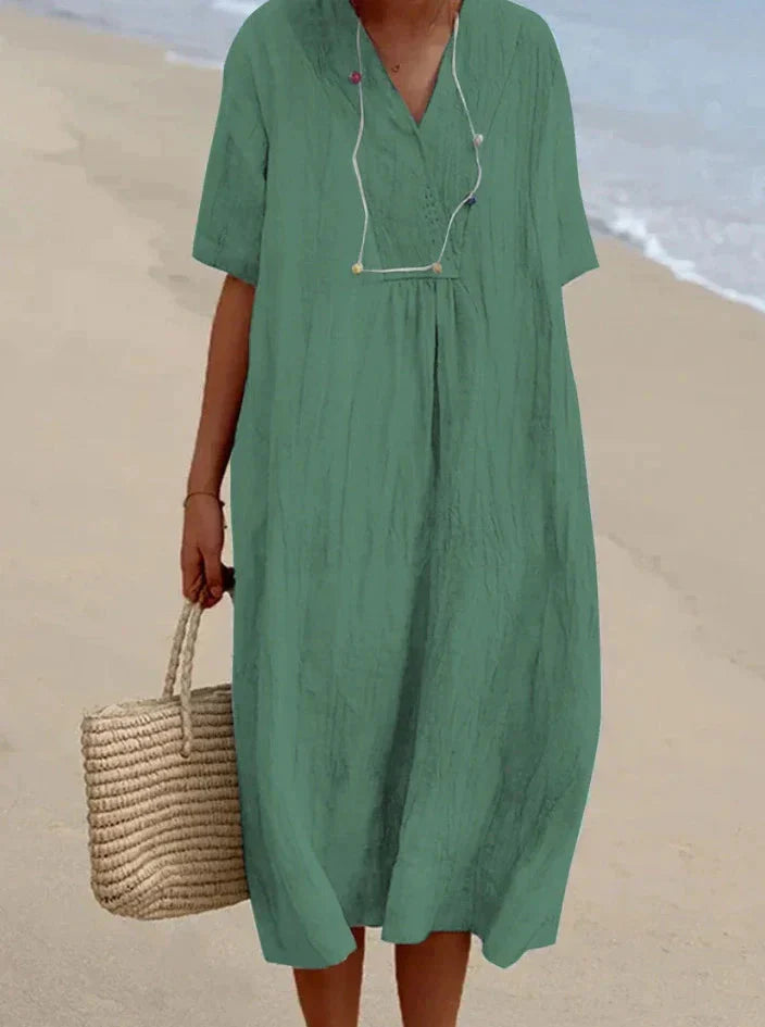Luftiges sommerkleid im boho-stil –leggerezza e comodità