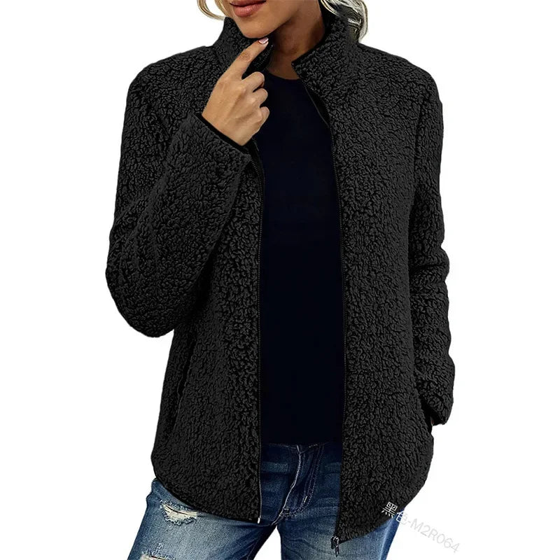 OLIVIA | giacca in pile da donna
