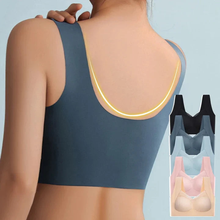 Reggiseno comfort blu - Lisa