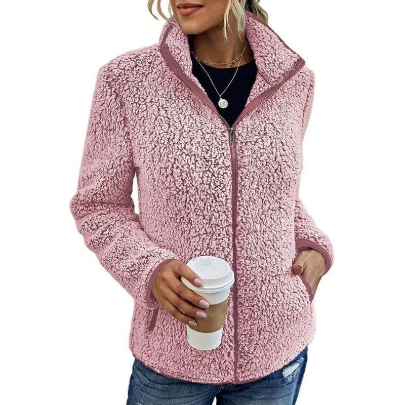 OLIVIA | giacca in pile da donna