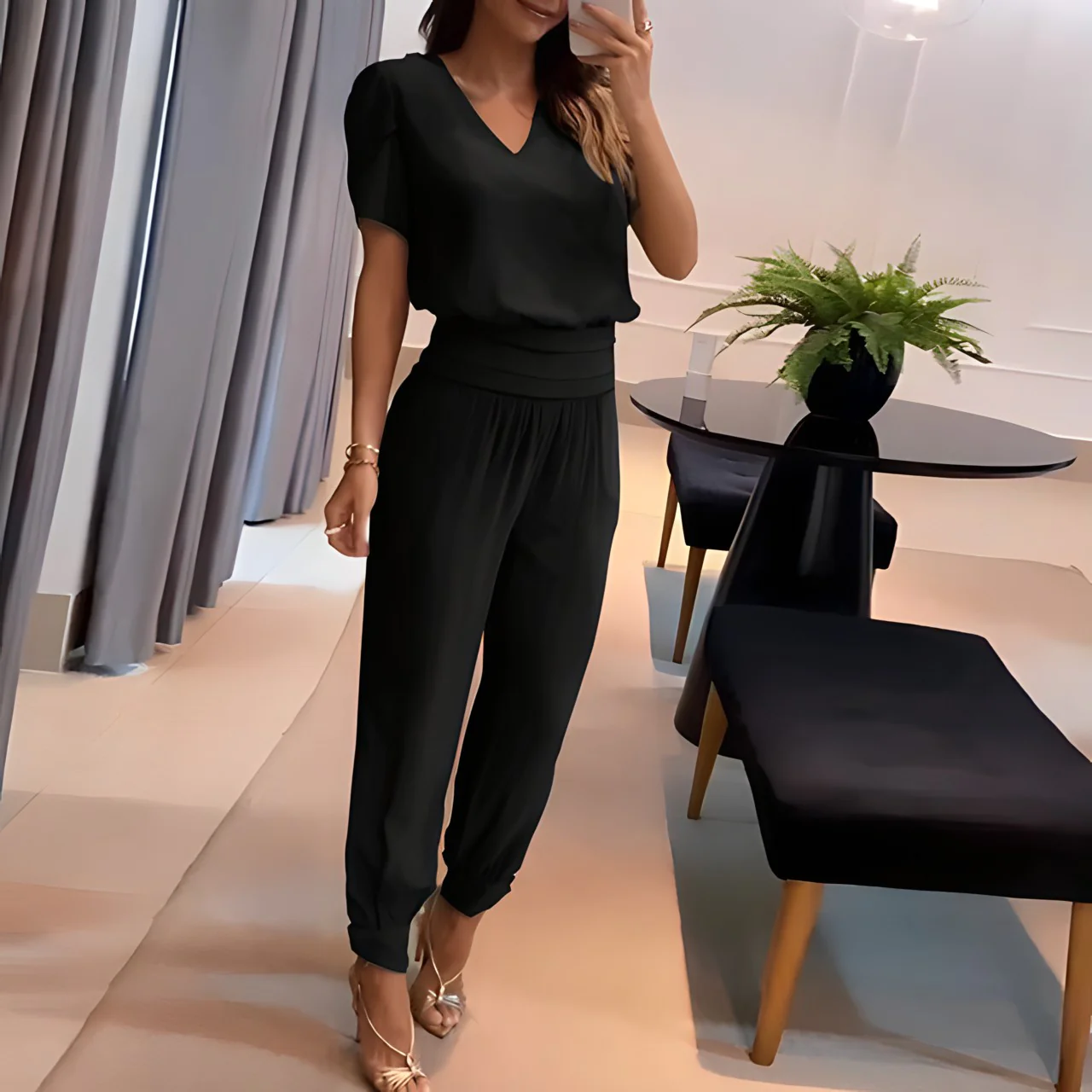 Set di camicetta e pantaloni eleganti di Birgit