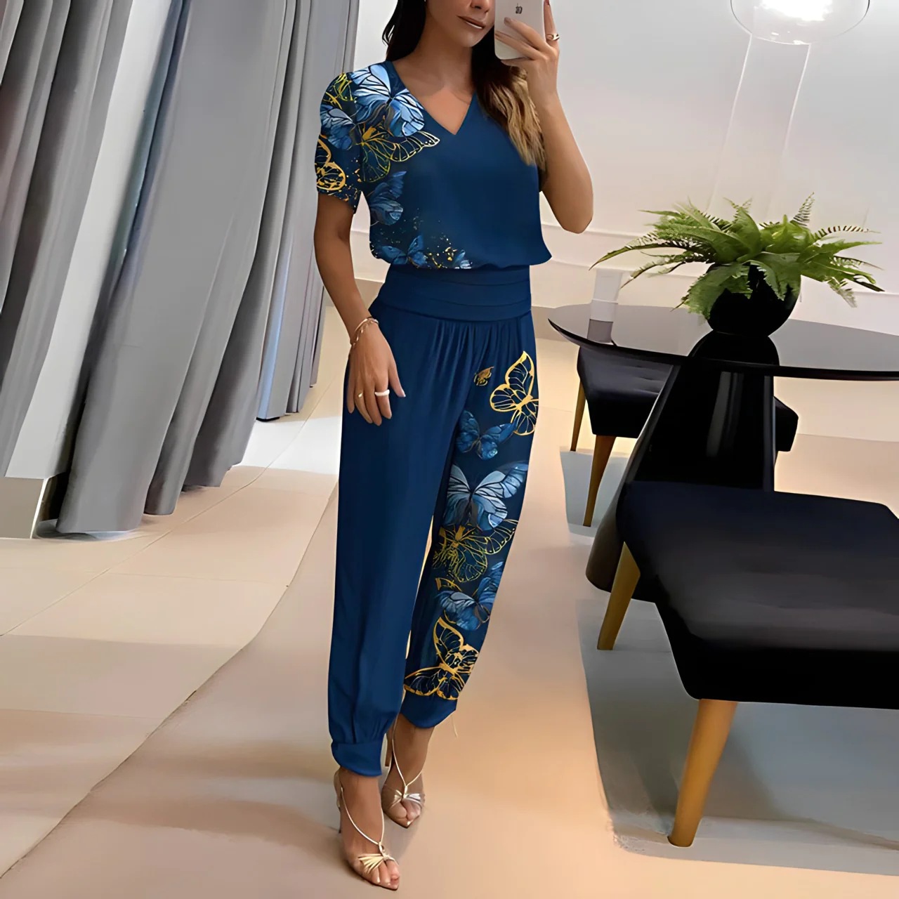 Set di camicetta e pantaloni eleganti di Birgit