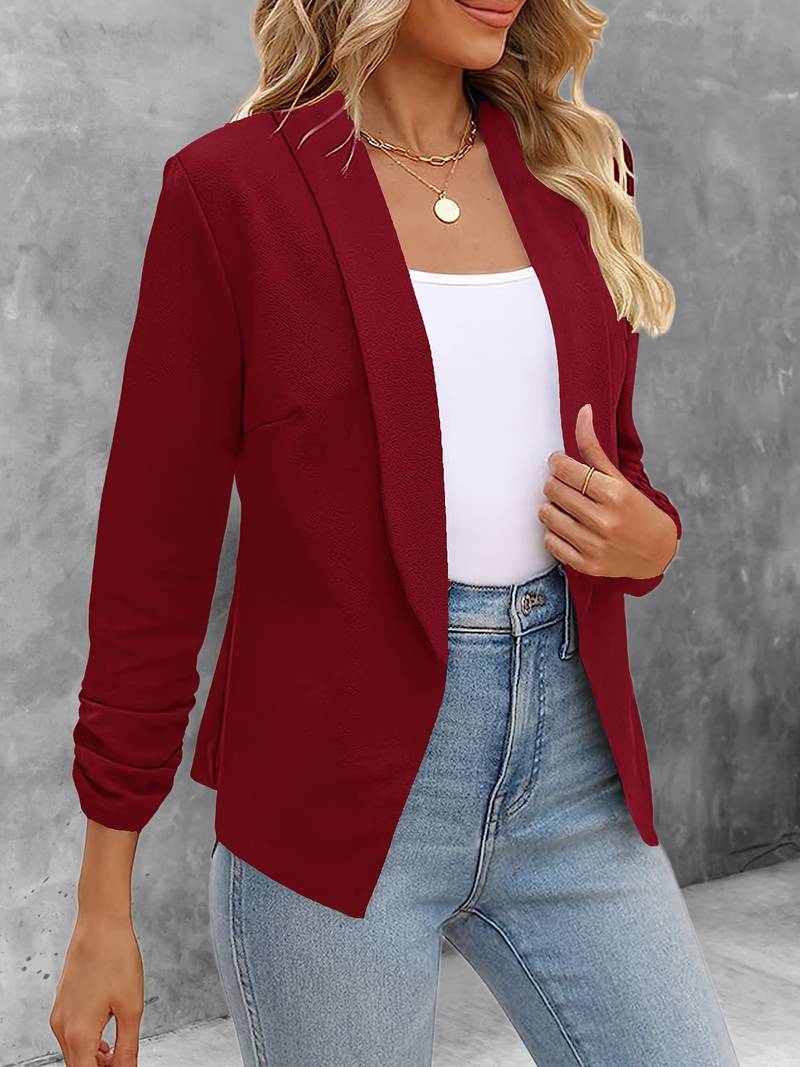 Isabella – elegante blazer aperto sul davanti