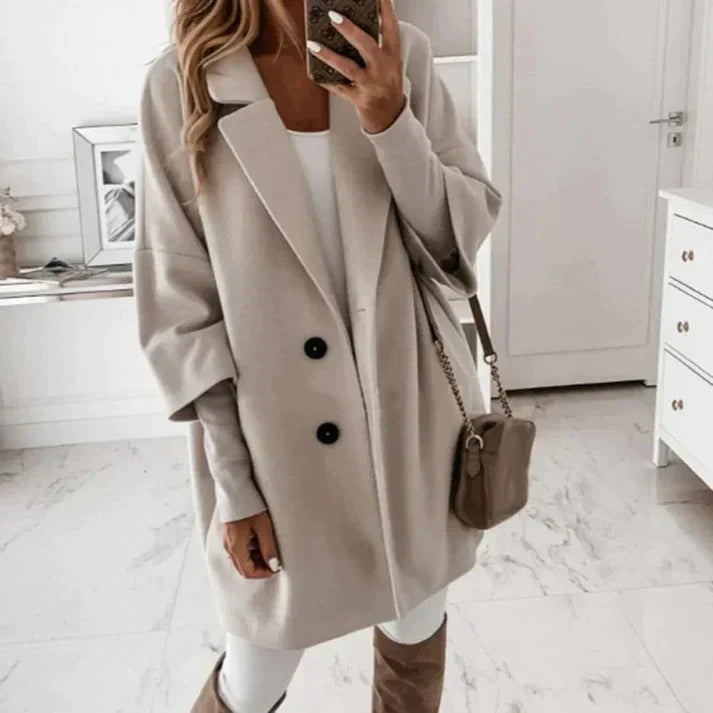 Delphine - cappotto invernale moderno e caldo