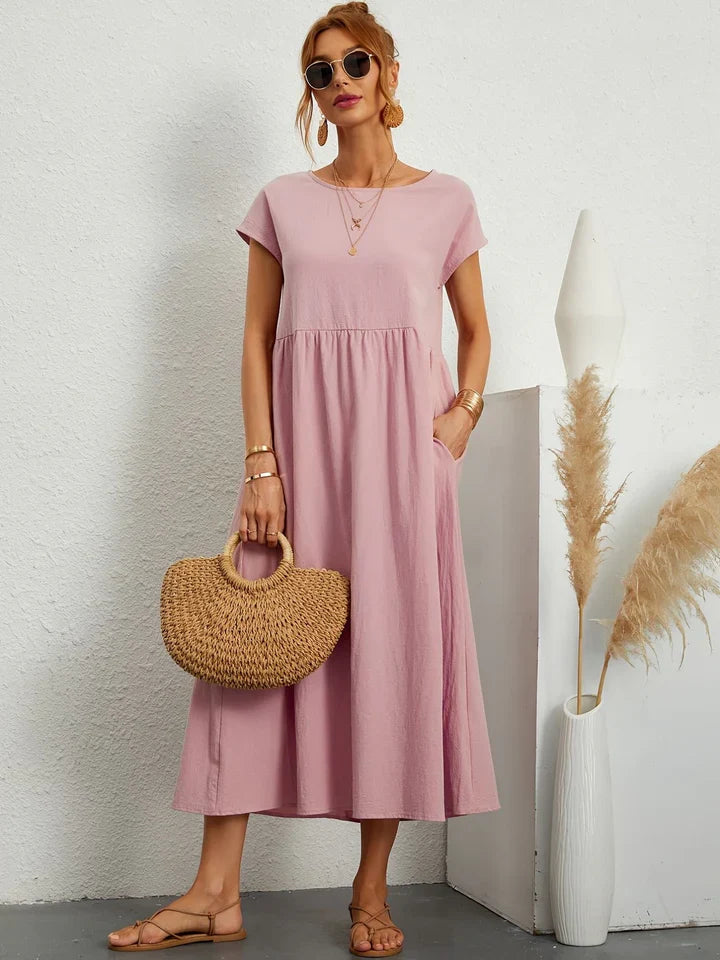 Renee - abito estivo vintage a maniche corte