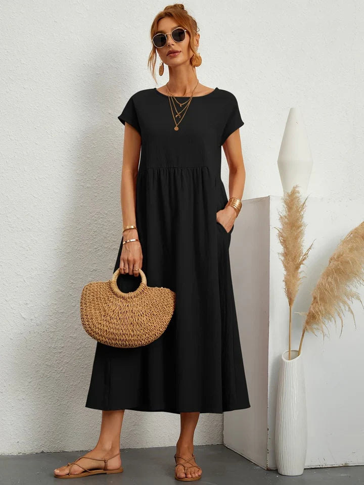 Renee - abito estivo vintage a maniche corte