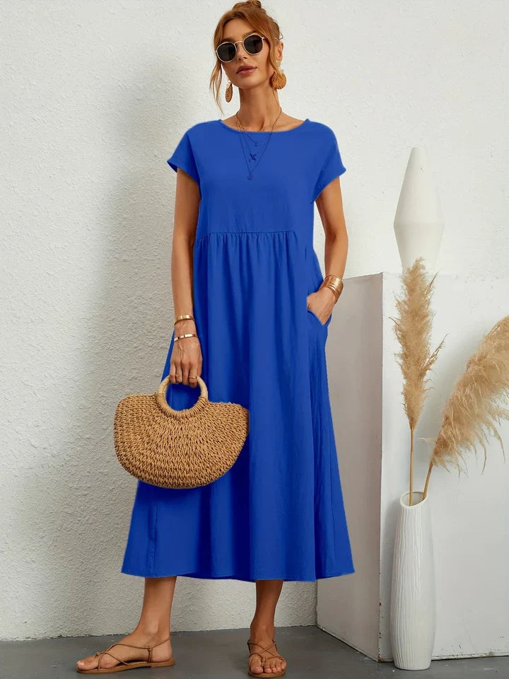 Renee - abito estivo vintage a maniche corte