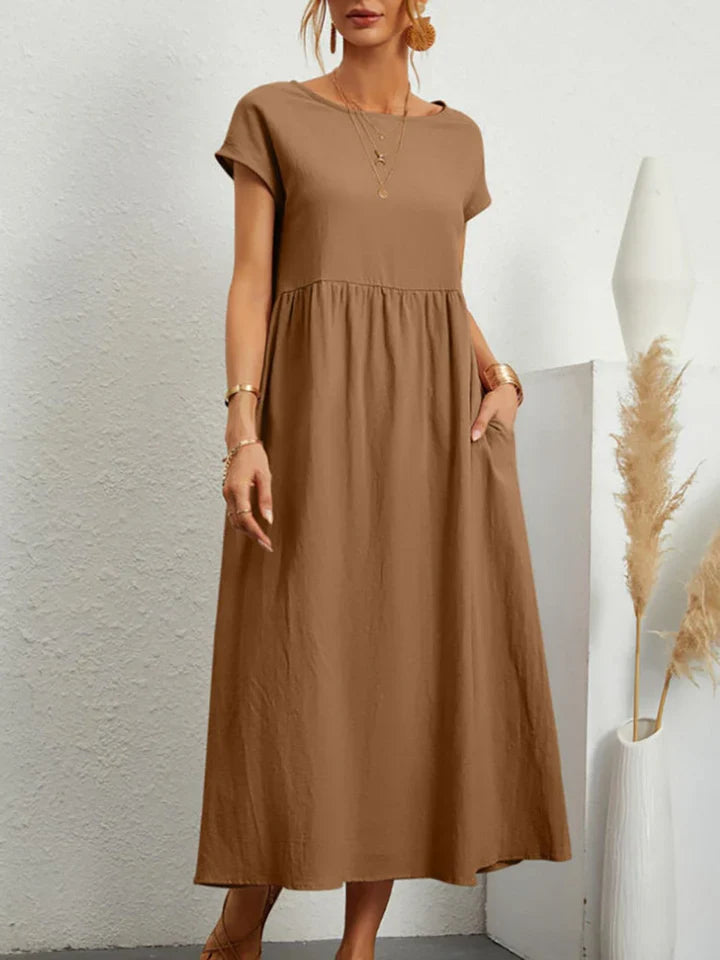 Renee - abito estivo vintage a maniche corte