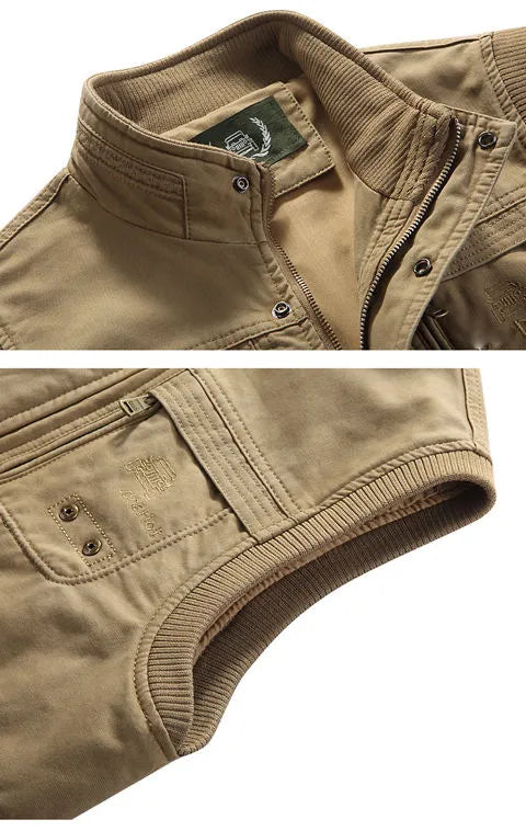 John - gilet multitasche da uomo in stile vintage - il regalo perfetto per papà