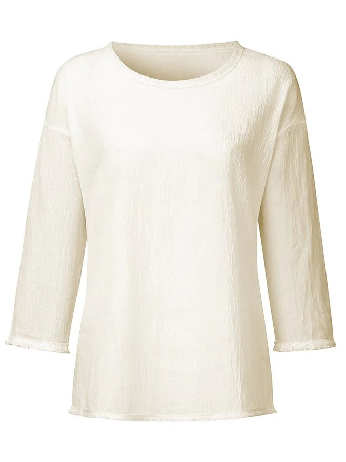 Top casual in lino: comodo ed elegante
