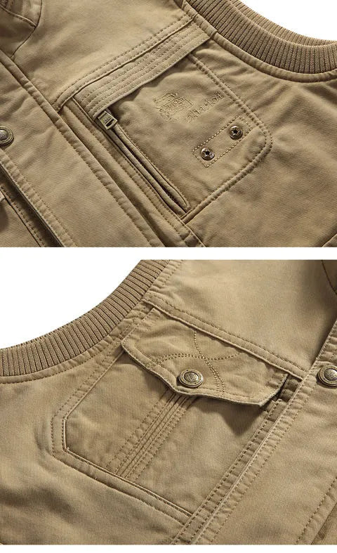John - gilet multitasche da uomo in stile vintage - il regalo perfetto per papà