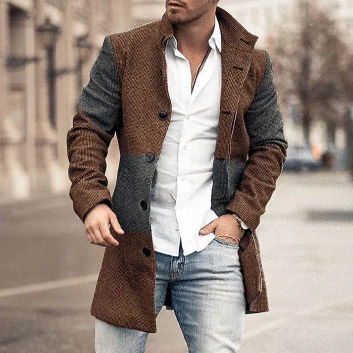 Guillaume - cappotto caldo alla moda per uomo