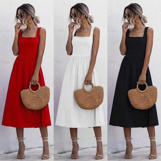 Lara - elegante abito senza maniche per l'estate
