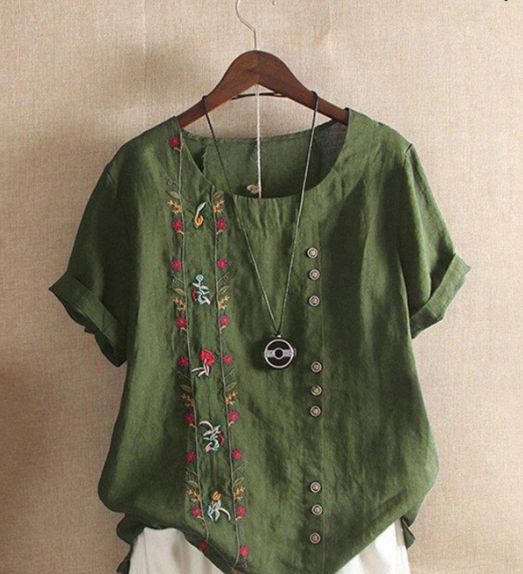 Gloria - cambia camicie e top casual a maniche corte
