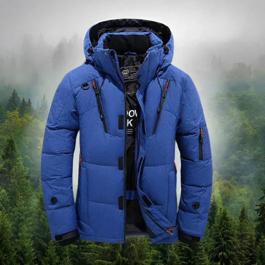 Parka arctic shield da uomo in piumino con cappuccio staccabile