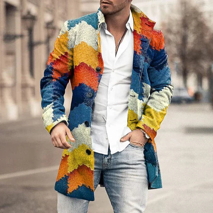 Guillaume - cappotto caldo alla moda per uomo