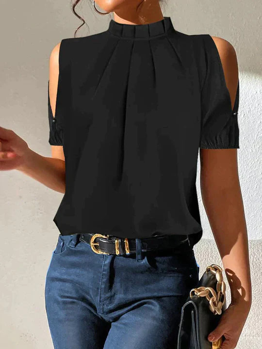 Elegantes - Top da donna con spalle scoperte: chic e comodo