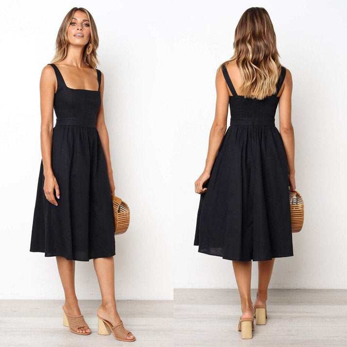 Lara - elegante abito senza maniche per l'estate