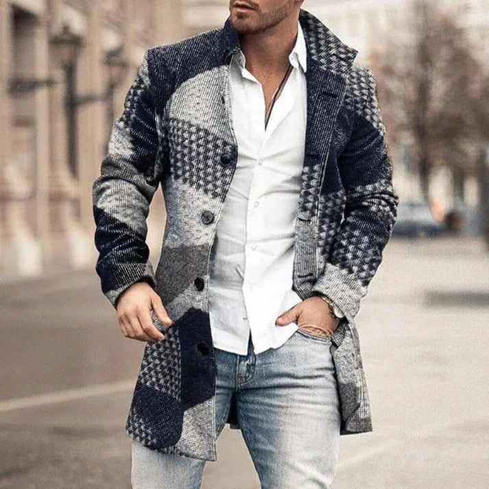 Guillaume - cappotto caldo alla moda per uomo