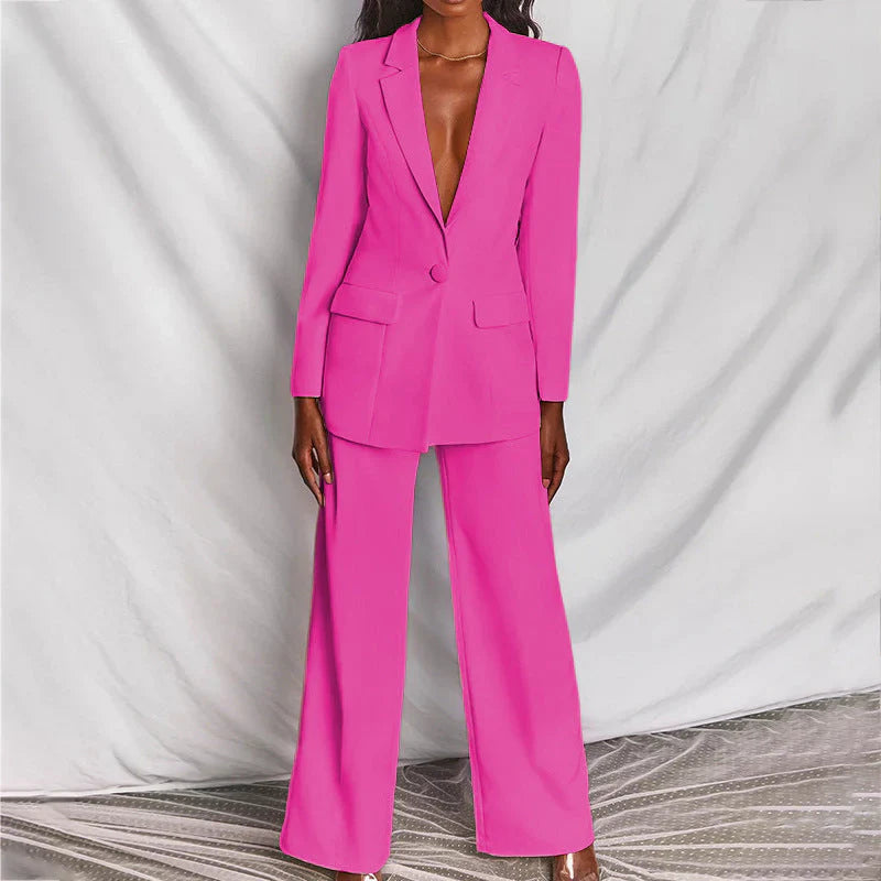 Leotine - set blazer e pantaloni chic