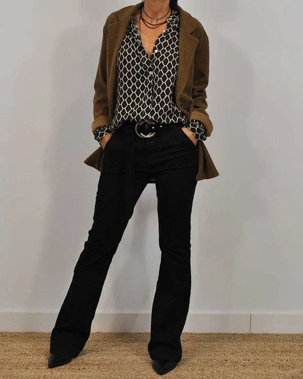 Estelle | blusa con scollo a v