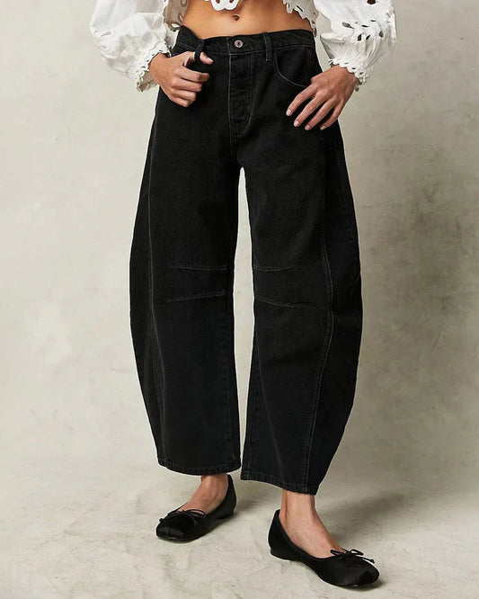Ava - jeans a botte a vita media da donna