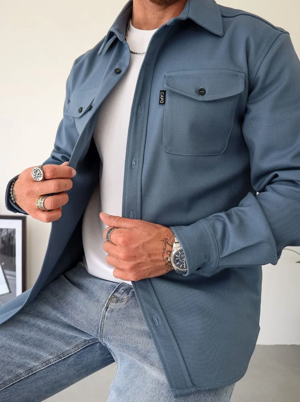 Kay - camicia elegante per l'autunno