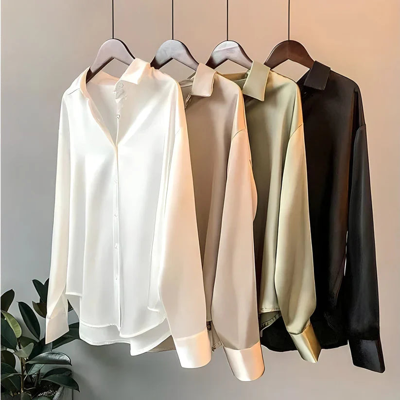 Fifine - camicia di seta da donna