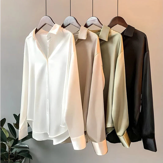 Fifine - camicia di seta da donna