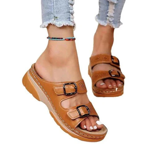 Sandali ortopedici in pelle | Glacia