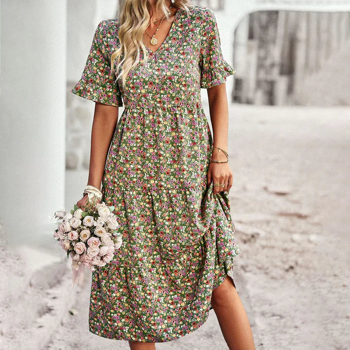 Lena – abito estivo floreale
