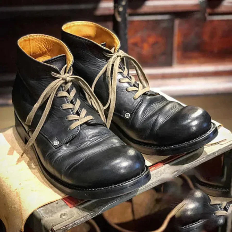 Martin - scarpe classiche in pelle per uomo (stivali)