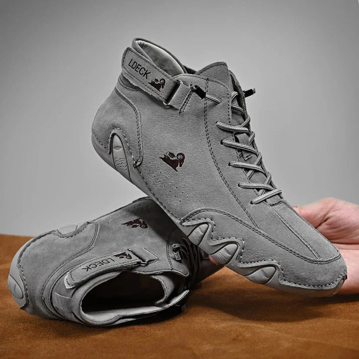 Scarpa - a piedi nudi antiscivolo ultra confortevole realizzata in vera pelle