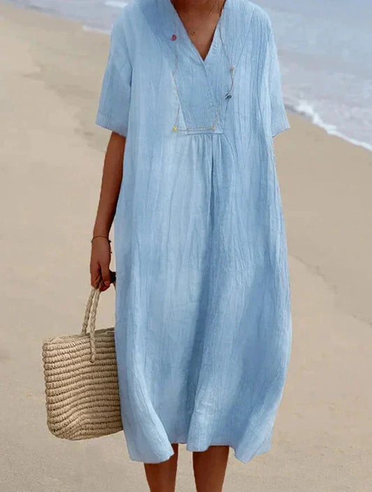 Luftiges sommerkleid im boho-stil –leggerezza e comodità