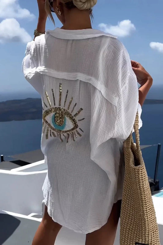 Penelope | camicia di cotone oversize