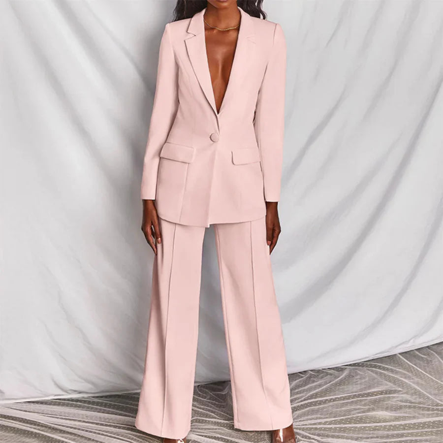 Leotine - set blazer e pantaloni chic