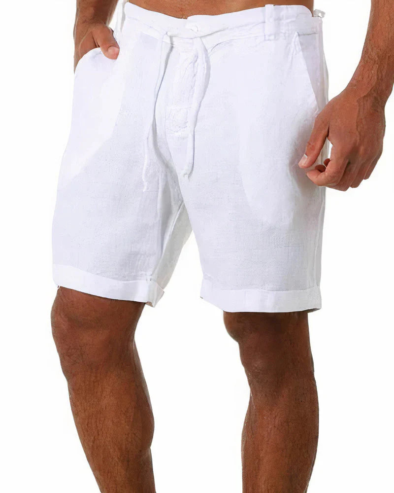Pantaloncini di lino per uomo - rob