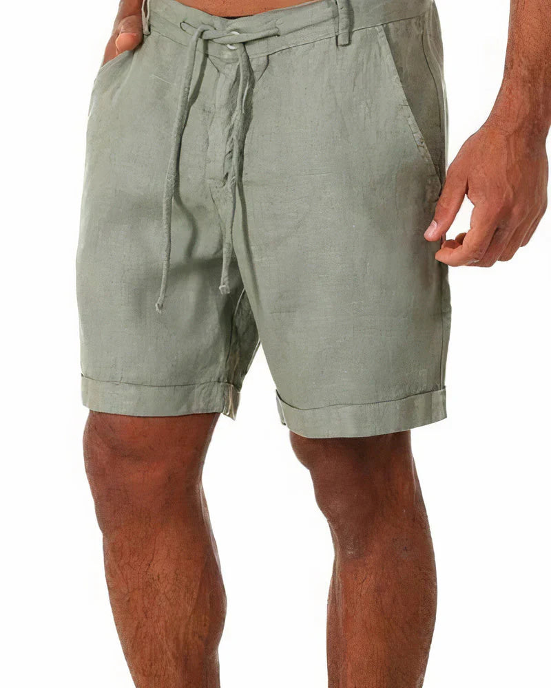 Pantaloncini di lino per uomo - rob